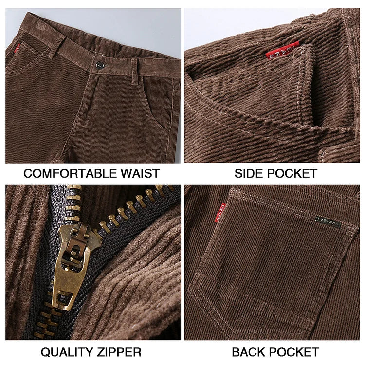 🔥Limited Time Offer 49%🔥OFF Men's Classic-Fit Corduroy Pant【97% Cotton, 3% Spandex】—Buy 2 Get Free Shipping
