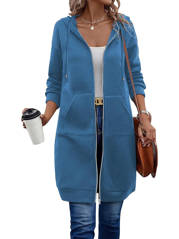 🔥Last Day Promotion 50% OFF🔥✨Women Casual Zip up Fleece Hoodies