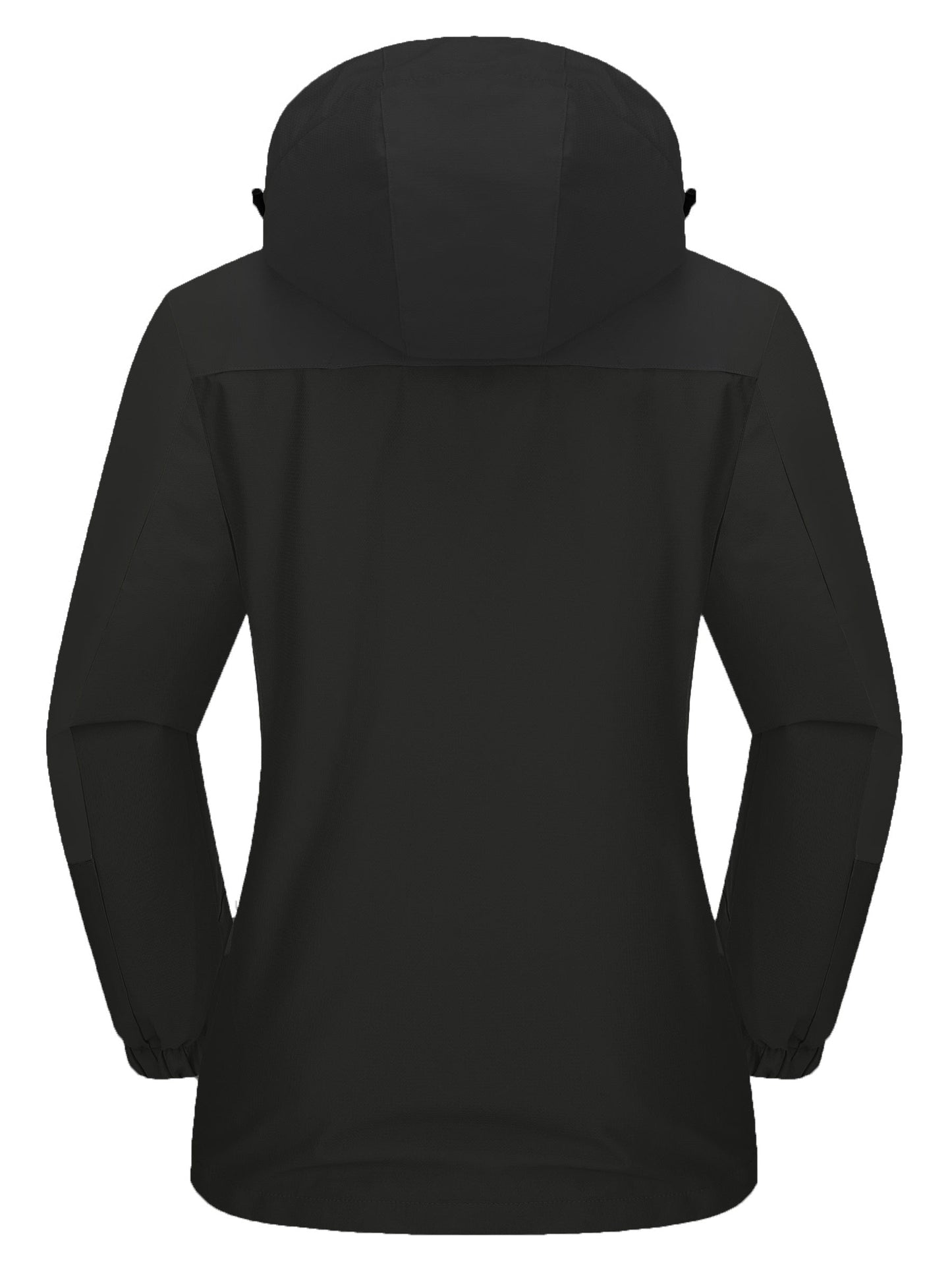 3-in-1 waterproof winter coat, fleece-lined, two-piece suit, ski and hiking jacket with hood