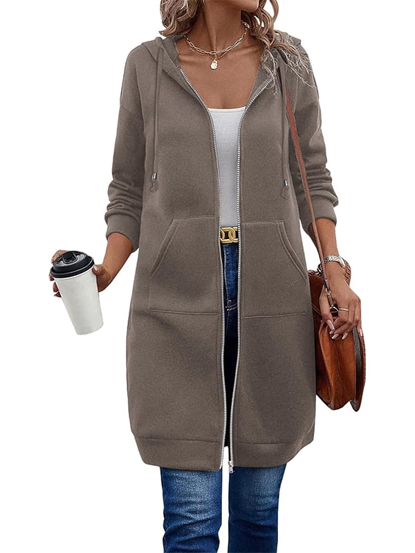 🔥Last Day Promotion 50% OFF🔥✨Women Casual Zip up Fleece Hoodies