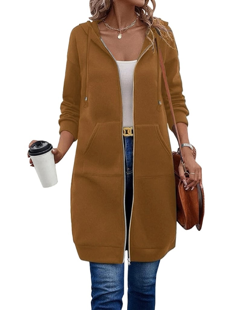 🔥Last Day Promotion 50% OFF🔥✨Women Casual Zip up Fleece Hoodies