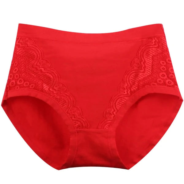 ⏰Last Day Buy 5 Get 2 Free ?Plus Size High Waist Leak Proof Cotton Panties