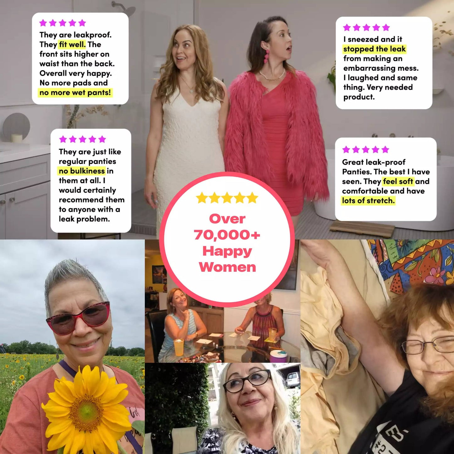 🎉Last Day-Buy 1 Get 3 Packs🎉2026 Best Seller High Waist Leak proof panties✨Butter-Soft & Stretchy🍃