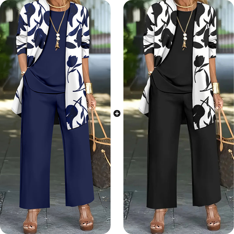 ⏰🔥LIMITED TIME 50% OFF! 👚 Women’s Casual Comfortable 3-Piece Outfit Set – Stylish, Soft & Perfect for Everyday Wear ✨💃