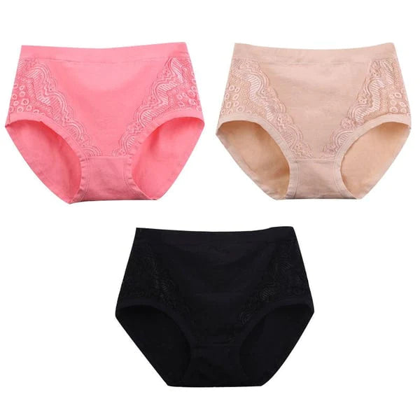 ⏰Last Day Buy 5 Get 2 Free ?Plus Size High Waist Leak Proof Cotton Panties