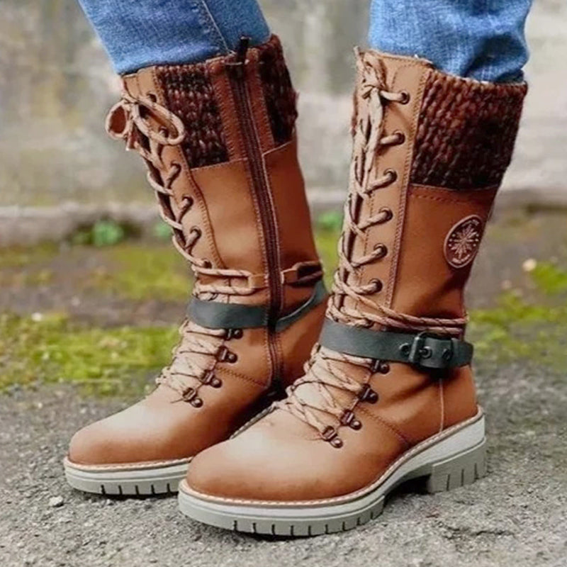 🎁 Hot Sale 49% OFF 🔥Women's Waterproof Knee Snow Boots