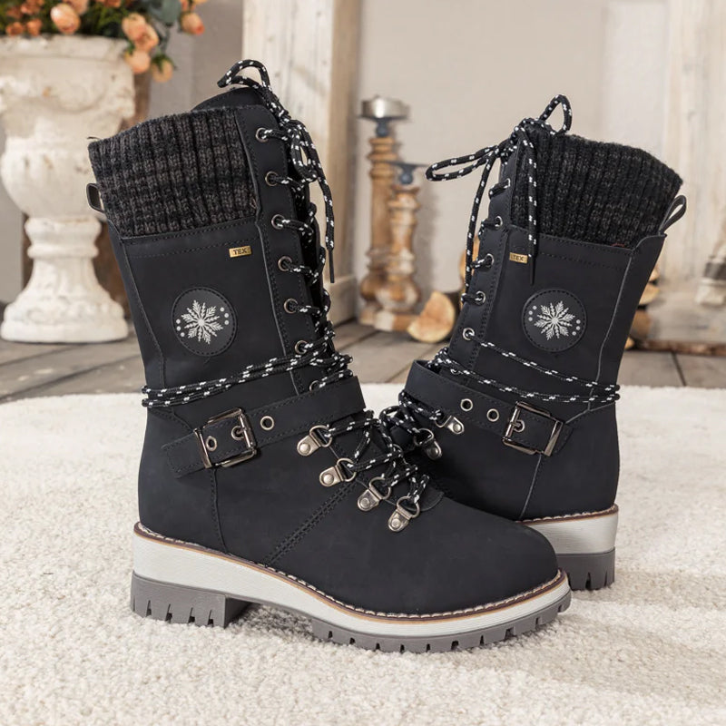 🎁 Hot Sale 49% OFF 🔥Women's Waterproof Knee Snow Boots