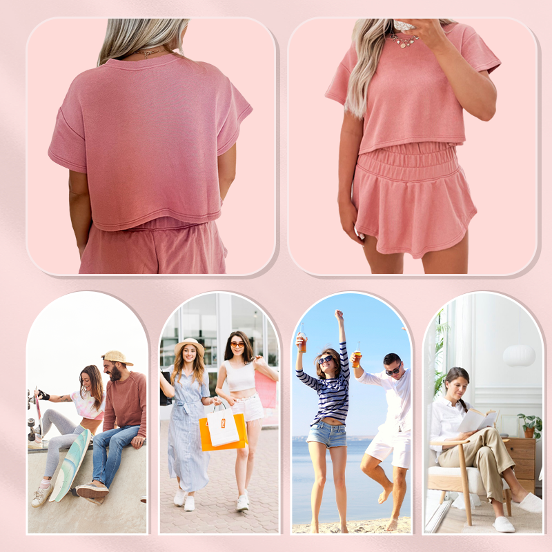 Casual T-Shirt & Skirt 2 Piece Set