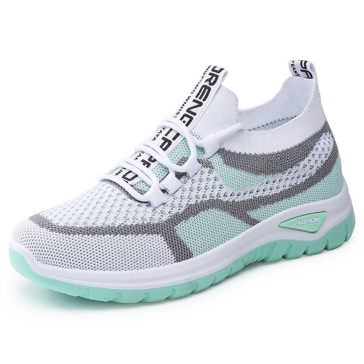 Casual lace-up running shoes for women