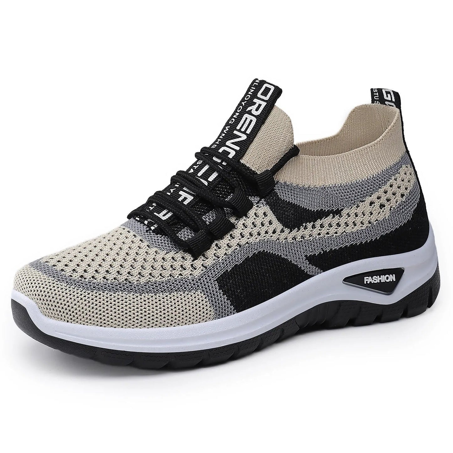 Casual lace-up running shoes for women