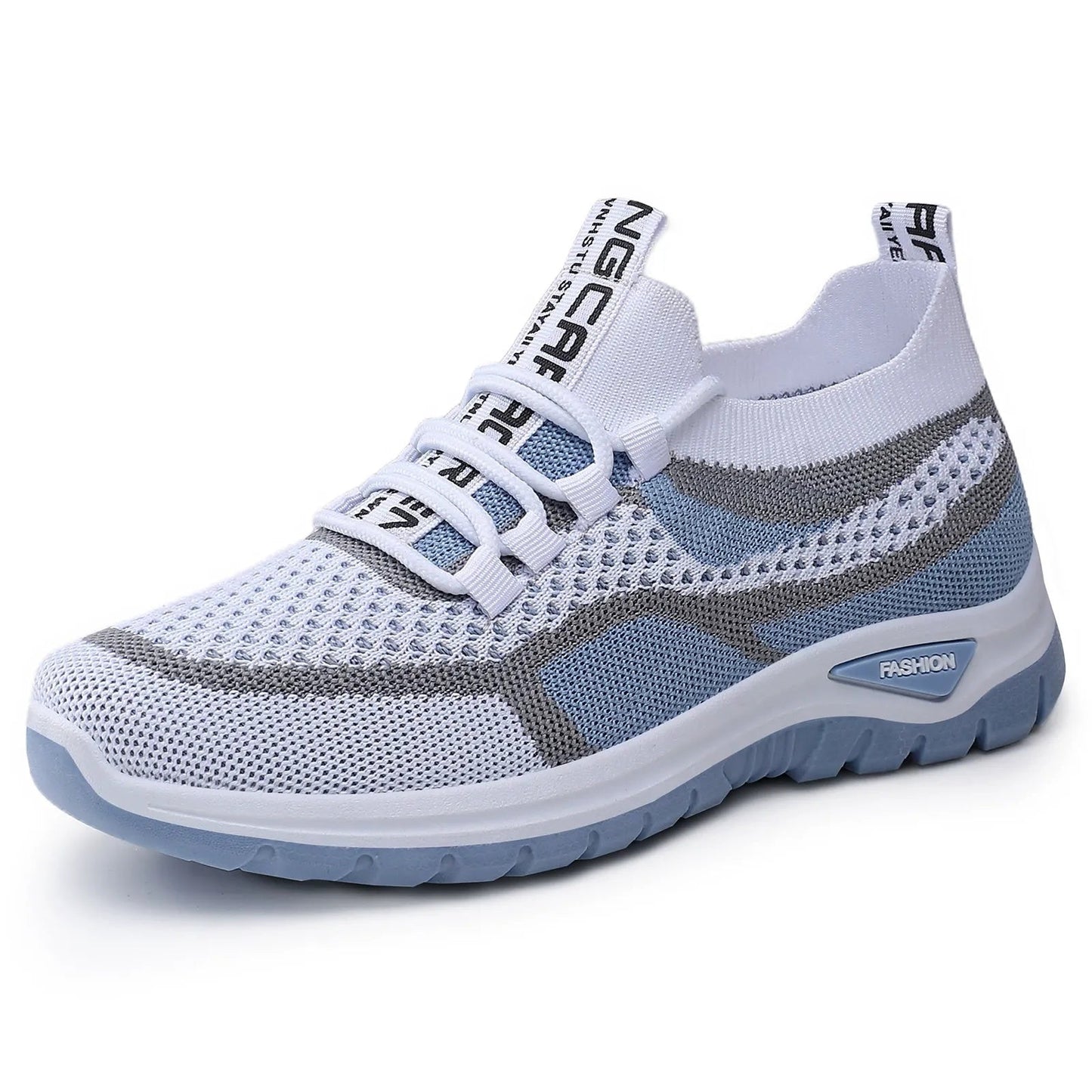 Casual lace-up running shoes for women