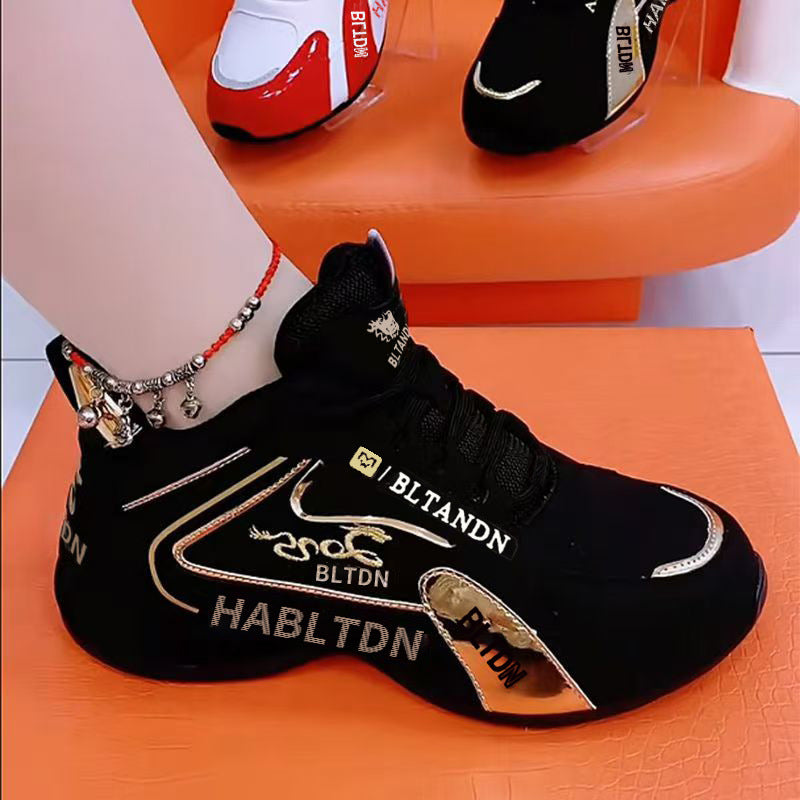 Retro stylish and comfortable jogging shoes for women