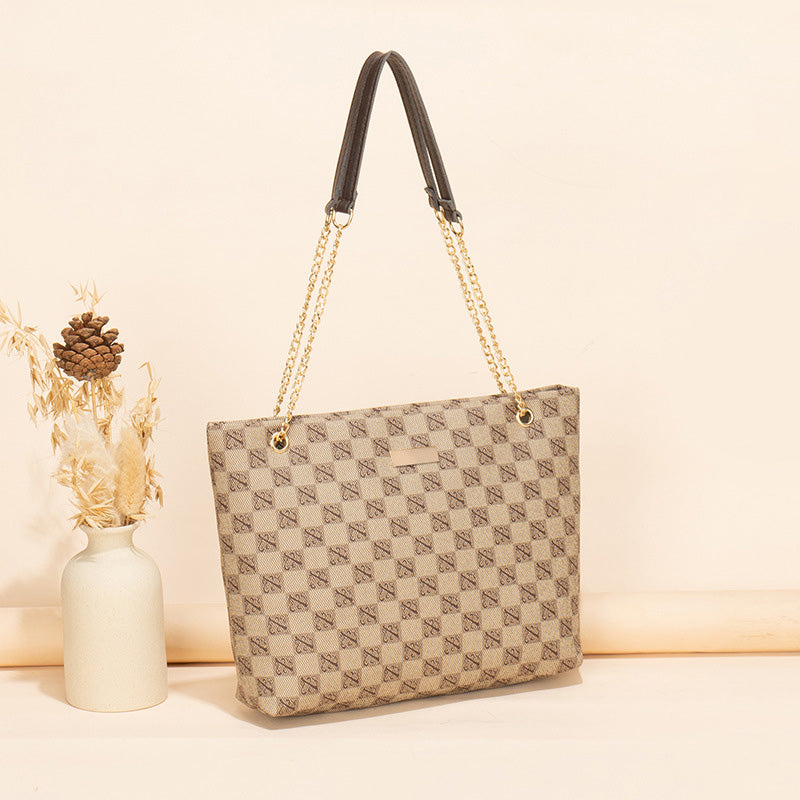 Women's Elegant Print Tote Bag