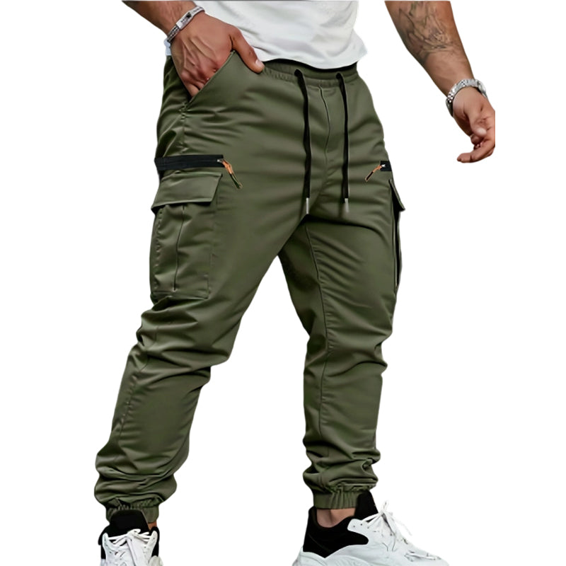 Men's Casual Multi-Pocket Cargo Joggers