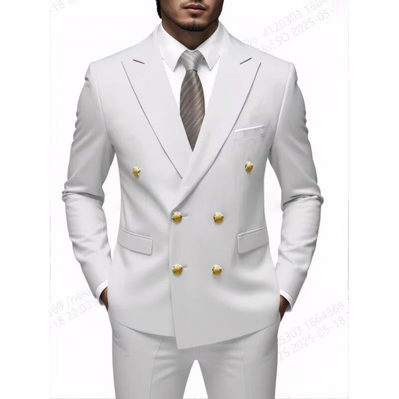 Men's Slim Fit Jacket & Pants 2-Piece Suit