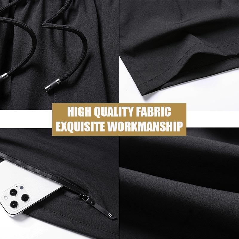 ⏰🔥2026 HOT SALE 50% OFF! 🩳 Men’s Plus Size Ice Silk Stretch Shorts – Cool, Breathable & Perfect for Summer ✨