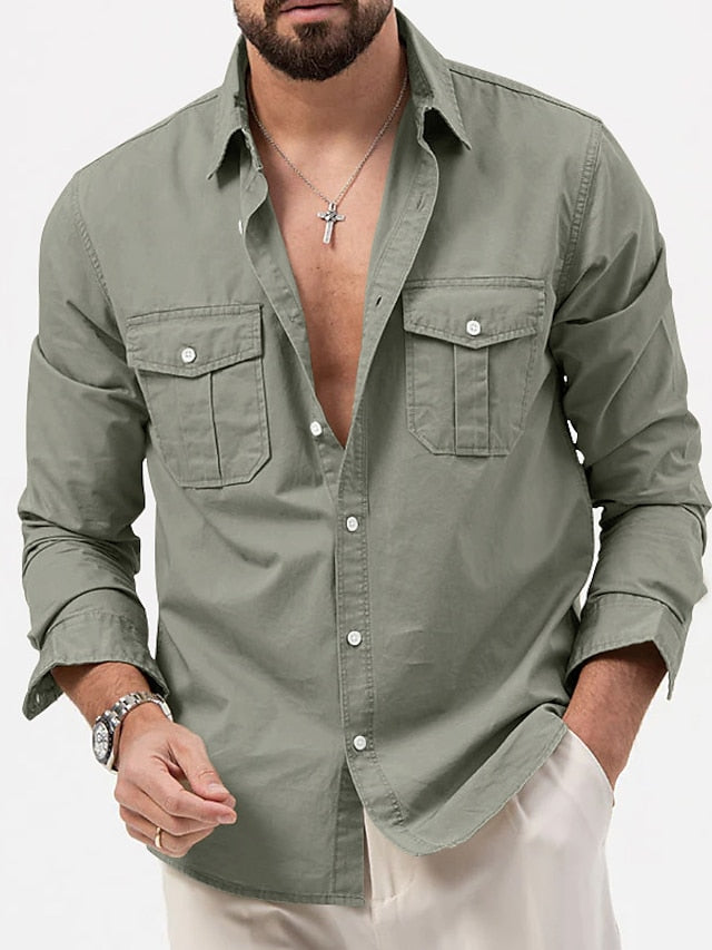 🔥Buy 2 Free shipping🔥Men's casual button shirt
