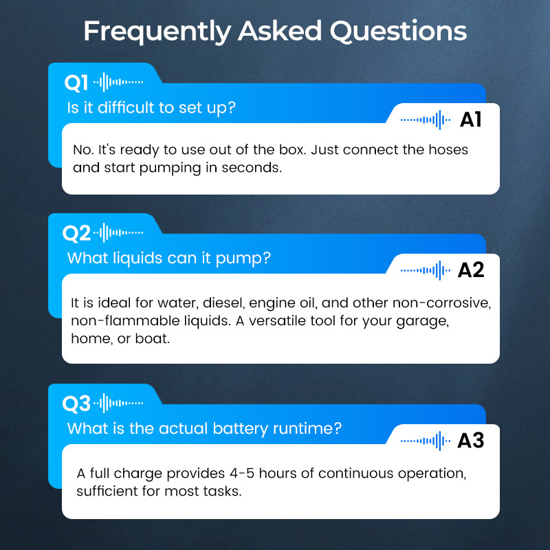 🖤New Year Sale✨ 50% OFF!—High-Power Oil & Water Pump Set