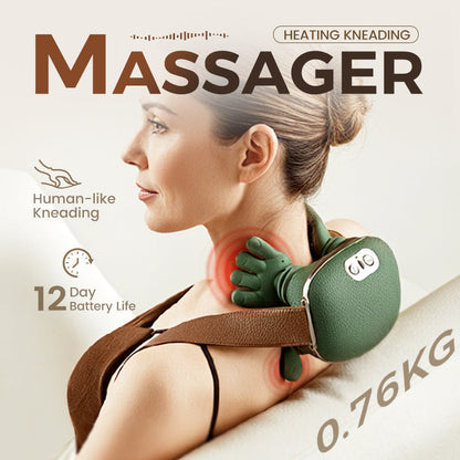 🔥Amazing deals for 2026: 50% OFF! 🌲 The best portable neck massager – 3 times more relaxation! 💆