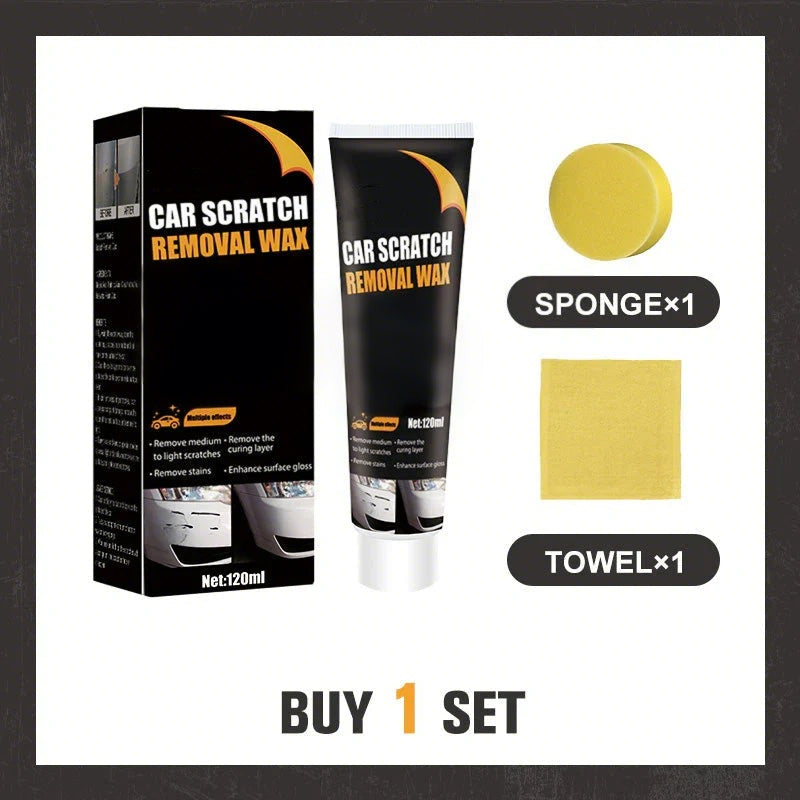 🚗✨ Car Scratch Repair Paste – Easy Application, Quick Drying & Invisible Finish 🔧