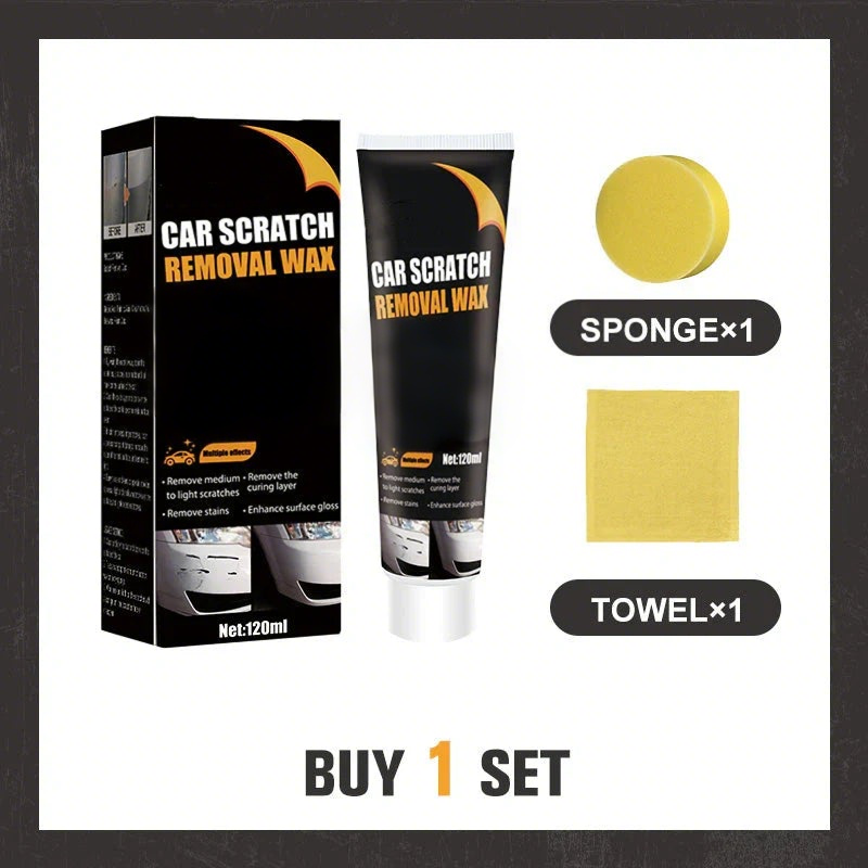 🚗✨ Car Scratch Repair Paste – Easy Application, Quick Drying & Invisible Finish 🔧