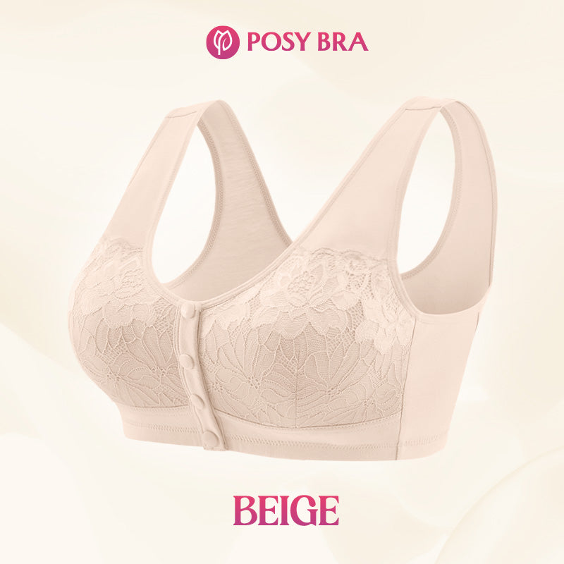 ✨Buy 1, Get 2 Free💥Comfortable, wireless shaping bra with front buttons