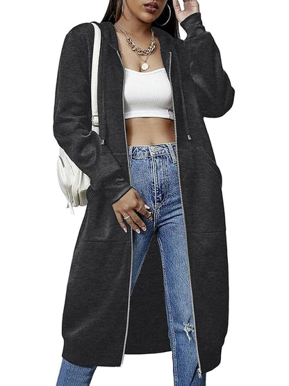 🔥Last Day Promotion 50% OFF🔥✨Women Casual Zip up Fleece Hoodies