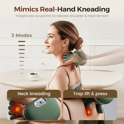 🔥Amazing deals for 2026: 50% OFF! 🌲 The best portable neck massager – 3 times more relaxation! 💆