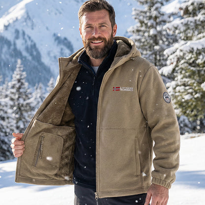 🔥LAST DAY PROMOTION - 50%OFF🔥Upgraded Unisex Hooded Casual Graphene Heated Insulated Jacket (with Internal Pockets)
