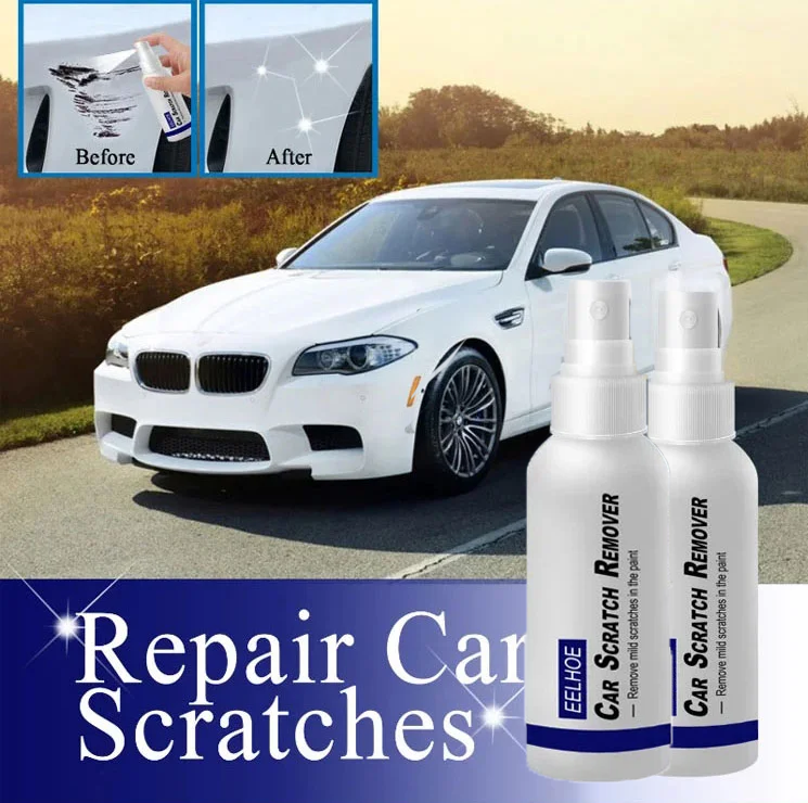 🔥Hot-selling! 48H Flash Deal - Car Paint Scratch Repair Spray (Quick Fix for Light Scratches & Scuffs)