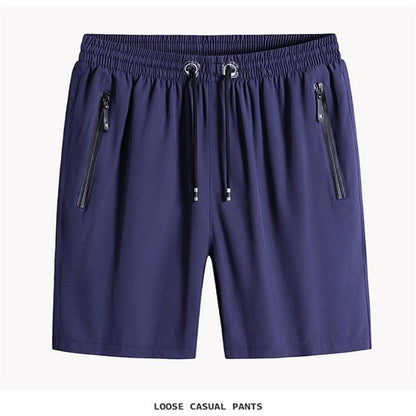 ⏰🔥2026 HOT SALE 50% OFF! 🩳 Men’s Plus Size Ice Silk Stretch Shorts – Cool, Breathable & Perfect for Summer ✨