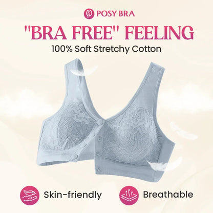 ✨Buy 1, Get 2 Free💥Comfortable, wireless shaping bra with front buttons