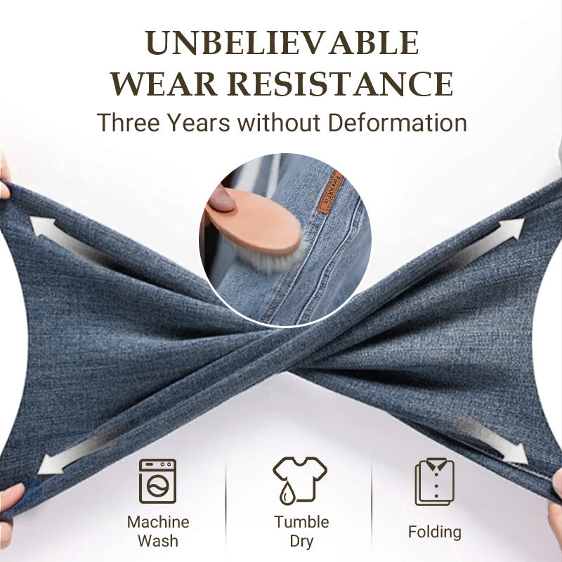 Men's Loose Straight Jeans👖（Free Belt ⏳）