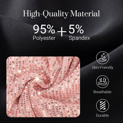 ✨ 50% OFF NOW! 💜 Women's One Shoulder Sequin Dress - Sparkling Glamour with Bodycon Fit for Party & Club Nights 🌟🪩