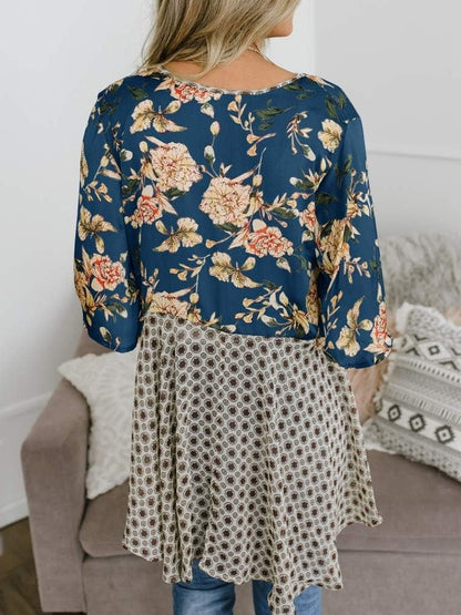 💐2026 SPRING SALE - 60% OFF!🌸Women's Floral Kimono Ruffle Sleeve Tie Cardigans Flowy Boho Loose Cover Ups