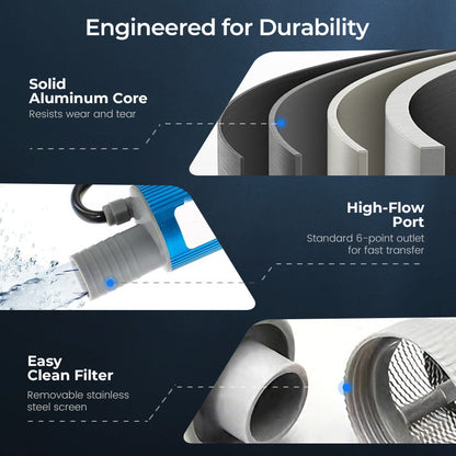 🖤New Year Sale✨ 50% OFF!—High-Power Oil & Water Pump Set