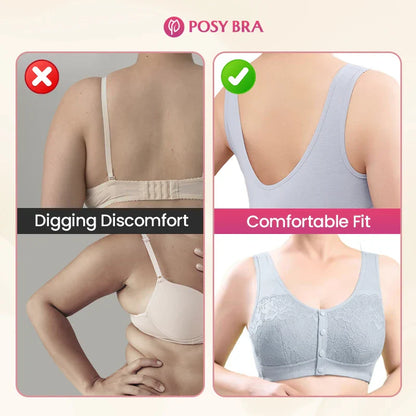 ✨Buy 1, Get 2 Free💥Comfortable, wireless shaping bra with front buttons