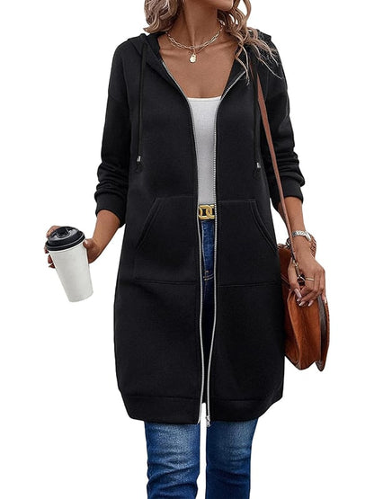 🔥Last Day Promotion 50% OFF🔥✨Women Casual Zip up Fleece Hoodies