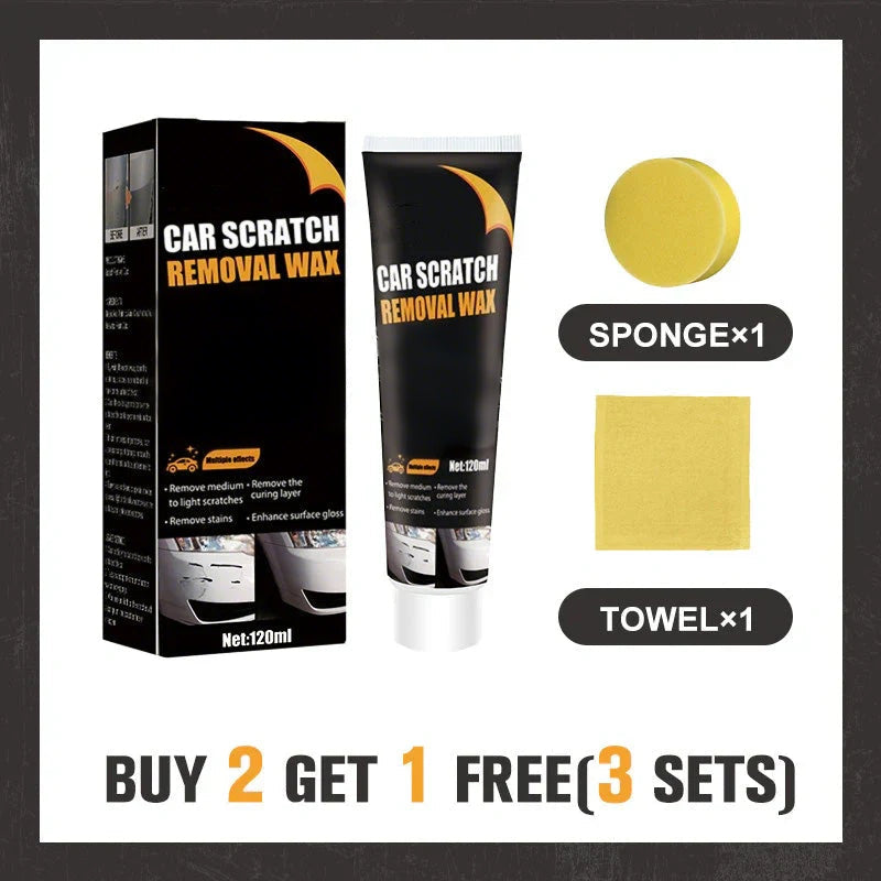 🚗✨ Car Scratch Repair Paste – Easy Application, Quick Drying & Invisible Finish 🔧