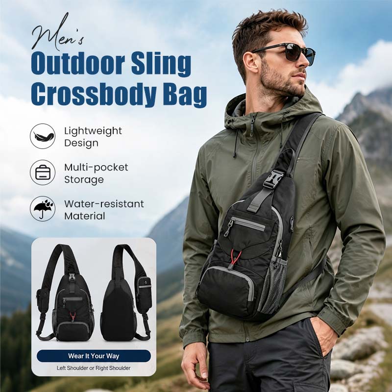 Men's Outdoor Sling Crossbody Bag