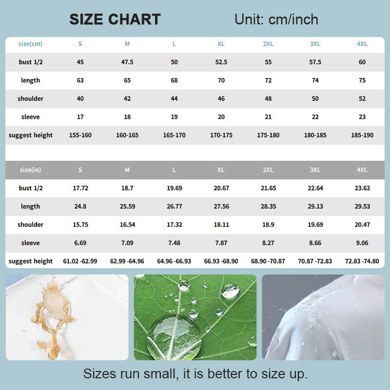 Waterproof And Anti Dirt Cotton T-shirt