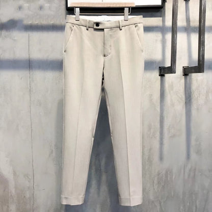 Solid Slim Fit Formal PANTS — 🌱Spring Sale 50% Off