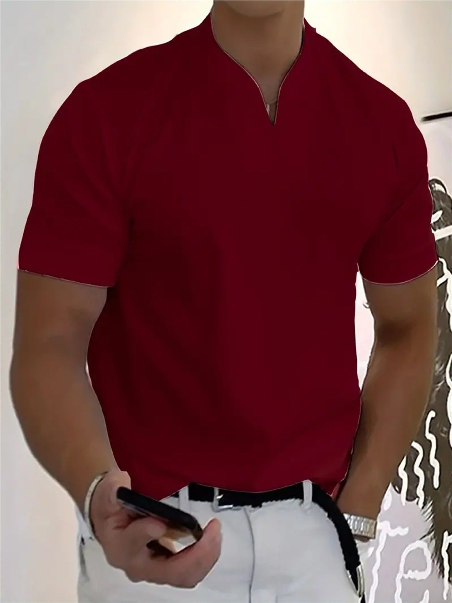 🥳2026 HOT SALE🥳💞50K+ SOLD!💥☕💪50% OFF! Business Fitness T-Shirt – From office to gym, stays cool & fresh. Soft, breathable & sharp. Your everyday essential💎👔