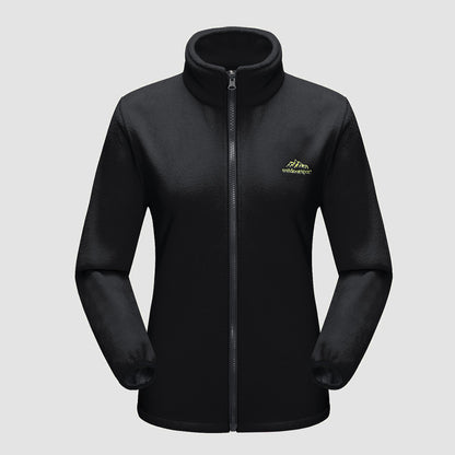 3-in-1 waterproof winter coat, fleece-lined, two-piece suit, ski and hiking jacket with hood