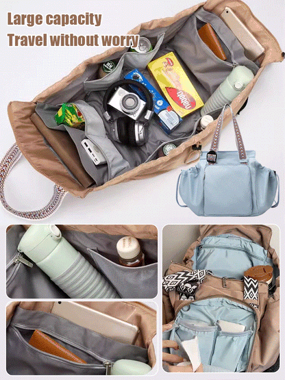 🔥Final Day of Anniversary Sale🔥Transformable Cradle Bag Travel Storage Bag