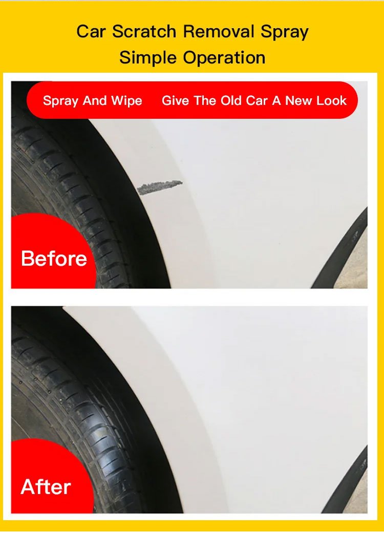 🔥Hot-selling! 48H Flash Deal - Car Paint Scratch Repair Spray (Quick Fix for Light Scratches & Scuffs)