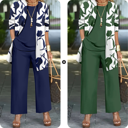 ⏰🔥LIMITED TIME 50% OFF! 👚 Women’s Casual Comfortable 3-Piece Outfit Set – Stylish, Soft & Perfect for Everyday Wear ✨💃