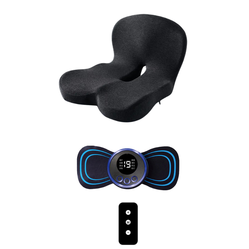 💎 50% OFF! 💎 Non-Slip Memory Foam Seat Cushion – Sciatica Relief, Breathable Mesh & Universal Fit for Car, Office & Wheelchair