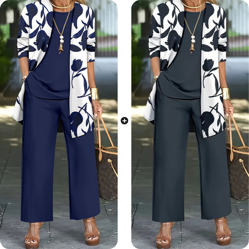 ⏰🔥LIMITED TIME 50% OFF! 👚 Women’s Casual Comfortable 3-Piece Outfit Set – Stylish, Soft & Perfect for Everyday Wear ✨💃
