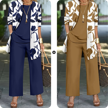 ⏰🔥LIMITED TIME 50% OFF! 👚 Women’s Casual Comfortable 3-Piece Outfit Set – Stylish, Soft & Perfect for Everyday Wear ✨💃